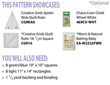 Load image into Gallery viewer, Cut Loose Press Crazy Christmas Trees Pattern by Karla Alexander