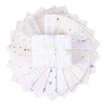 Load image into Gallery viewer, Hush Hush 3 low volume fat quarter bundle Riley Blake designs various designers Kristy Lea Christopher Thompson Sandy Gervais Fran Gulick quilt quality and weight