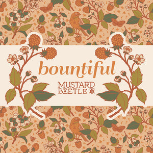 Bountiful Fat Quarter Bundle by Mustard Beatle for Birch Fabrics