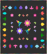 Load image into Gallery viewer, MEADOW Quiet Play Pattern Club 2024  RAINBOW SOLIDS Fabric Bundle