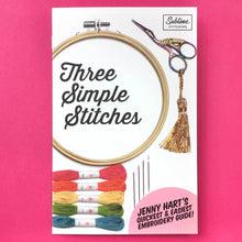 Load image into Gallery viewer, Instruction book in Sublime Stitching Essential Hand Embroidery tool kit