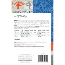 Load image into Gallery viewer, Carolyn Friedlander pattern fpp foundation paper piecing quilt fat quarter friendly Grove