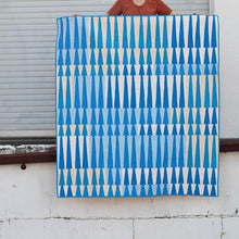 Load image into Gallery viewer, Carolyn Friedlander pattern intermediate template or foundation paper piecing quilt scrap  friendly Long Leaf trees