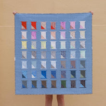 Load image into Gallery viewer, Carolyn Friedlander pattern traditional piecing quilt charm square beginner friendly thread Spools