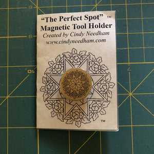 magnet spot to hold tools, pins, screws with logo Cindy Needham