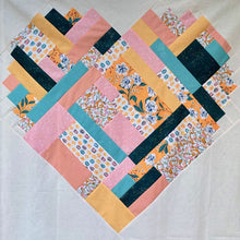 Load image into Gallery viewer, Pieces of Love Whole Circle Studios Pattern Fancy Collection Dylan Mierzwinski Windham Fabrics Shoes Flowers Gemstones Speckled Ruby Star Society Dear Stella Jax Essex Linen Custom Cotton Fabric Material