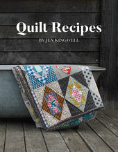 Load image into Gallery viewer, Quilt Recipes Jen Kingwell Patterns and baking recipes Austrailia Aussie Designer Hard Cover Coffee Table Book for Quilters
