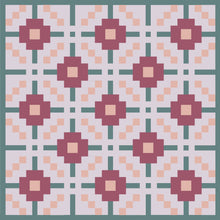 Load image into Gallery viewer, Senna Quilt Alex Bordallo Art Gallery Fabrics Kit Bundle Pure Solids Sewalong Quiltalong