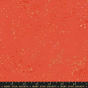 ruby star speckled festive metallic basic
