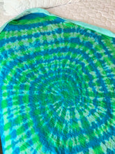 Load image into Gallery viewer, Small Batch Hand Tie Dyed Baby Swaddle Snuggly Blanket