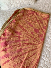 Load image into Gallery viewer, Small Batch Hand Tie Dyed Baby Swaddle Snuggly Blanket