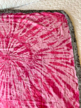 Load image into Gallery viewer, Small Batch Hand Tie Dyed Baby Swaddle Snuggly Blanket