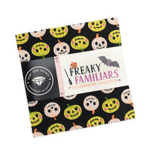 Load image into Gallery viewer, Freaky Familiars Halloween Collaborative Collection by Ruby Star Society 5" Charm Pack
