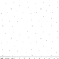 Lights On Rainbow Low Volume basic by Kristy Lea Quiet Play Riley Blake Designs grayscale tossed hexies diamonds stars on white background