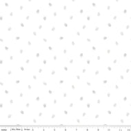 Lights On Rainbow Low Volume basic by Citrus + Mint Riley Blake Designs grayscale strawberries tossed on white background