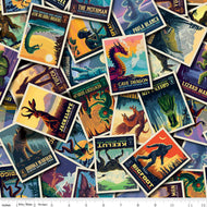 Legends of National Parks Postcard Toss by Riley Blake Designs
