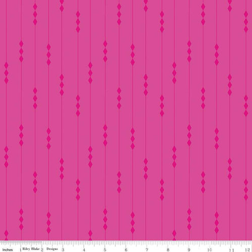 create fairy lights fuschsia by Kristy Lea quiet play rainbow stripe bright