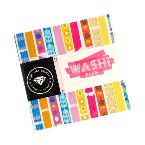 Ruby Star Society Moda Fabric Washi plus Rashida Coleman Hale novelty quilt weight fabric 5