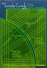 Load image into Gallery viewer, Everyday Stitches Curve Jr. Bohemian Born pattern ruler curved piecing acrylic
