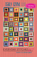 Load image into Gallery viewer, Daily Grind Quilt Pattern by Everyday Stitches
