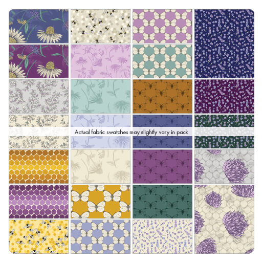 Bee Haven by Rachel Rossi for Benartex Fabrics Fat Quarter Bundle