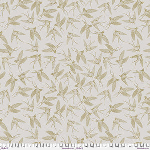 Swallows in Neutral by Valori Wells for Freespirit Fabrics