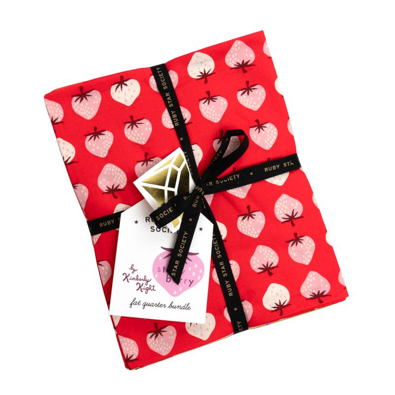 Strawberry Fat Quarter Bundle by Kimberly Kight Ruby Star Society for Moda Fabrics