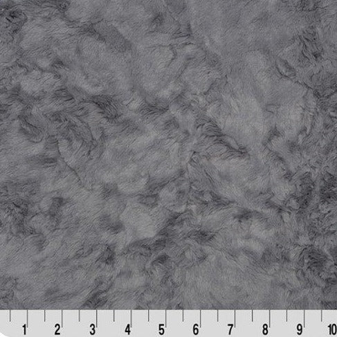 Shannon Luxe Cuddle Fabric Marble Graphite