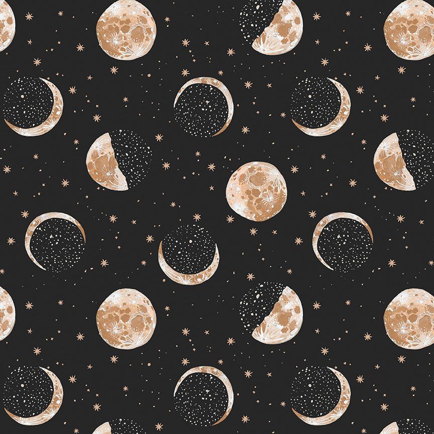 La Luna Moon Phases in Peat by Rae Ritchie for Dear Stella