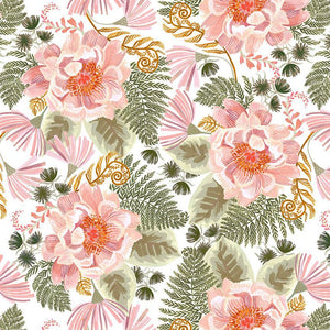 Dear Stella Swan Song Main Floral by Rae Ritchie