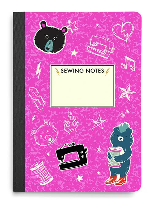 Teddy and the Bears Sewing Notebook Teddy and the Bears Sewing Notebook