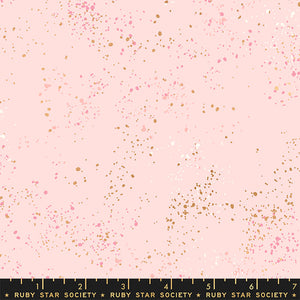 END OF BOLT 46" Ruby Star Society Speckled Pale Pink RS5027 91M