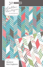 Load image into Gallery viewer, Modern Herringbone Quilt Pattern Lella Boutique
