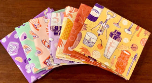 Figo Fabrics Clink Fat Quarter Bundle (7 Fat Quarters)