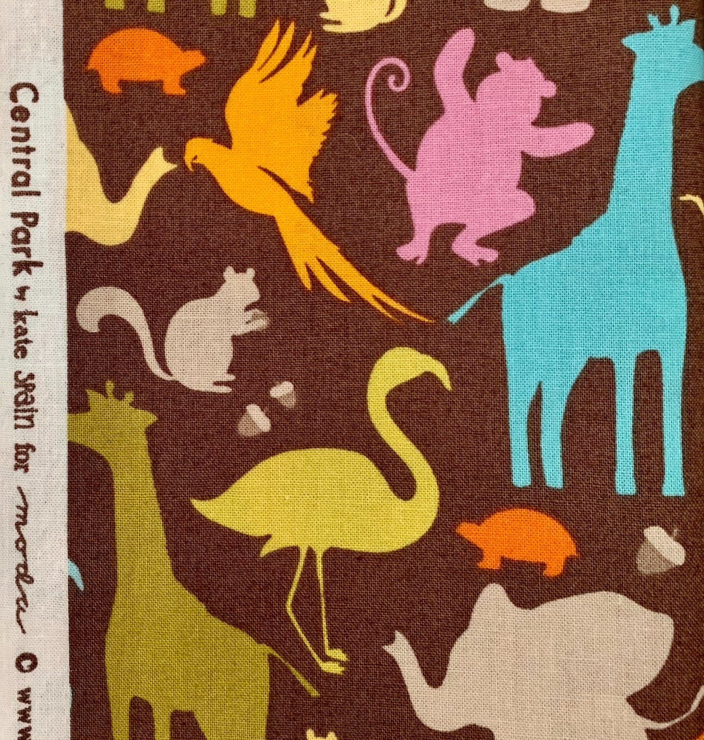 Out of Print Kate Spain Central Park Animals for Moda Fabrics Hard to Find 