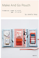 Load image into Gallery viewer, Aneela Hoey Make and Go Pouch Pattern Sewer Quilter Maker Storage Bag 
