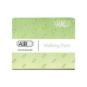 Walking Palm Aurifil Flora 2022 Color Builder Thread Set variegated solid pre-order preorder green celery