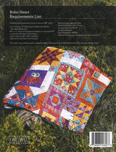Load image into Gallery viewer, Jen Kingwell Boho Heart Quilt pattern with multi blocks
