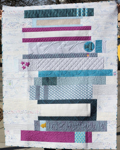 Book Club Crimson Tate Quilt Pattern Full Layout