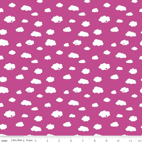 Kristy Lea dream drift clouds in pink