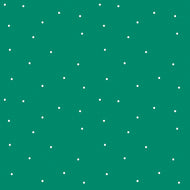Hexie Sprinkle on Green from the Imagine fabric collection by Quiet Play Kristy Lea for Riley Blakes Designs scattered tiny white hexie hexy geometric shapes on a true grass green background  high quality material for quilts garments bags and other sewing projects