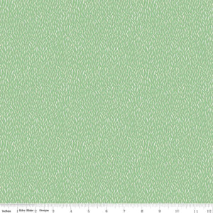 dense scattered cream cactus needles on a leaf green background Arid Oasis Barbed Abundance in Leaf Green by Melissa Lee for Riley Blake Designs  high quality cotton fabric for quilts garments clothing sewing projects bags 