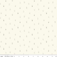 Hush Hush 2 Tiny Town by Sandy Gervais for Riley Blake Designs cream background with scattered tiny houses in light gray and brown low volume background cotton fabric quilt weight for quilting garments clothing bags sewing projects 