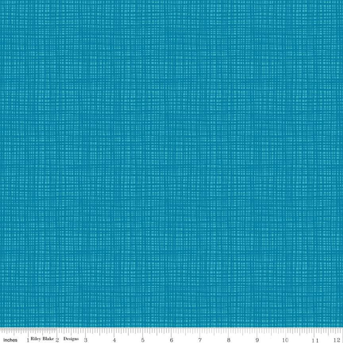Texture in Caribbean blue Sandy Gervais for Riley Blake Designs cotton quilt weight basic for background piecing quilts garments bags sewing