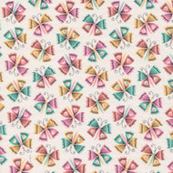 Cloud 9 Nine Organic Fabric Tropical Garden Flutter Retro Novelty Butterfly cotton quilt fabric material