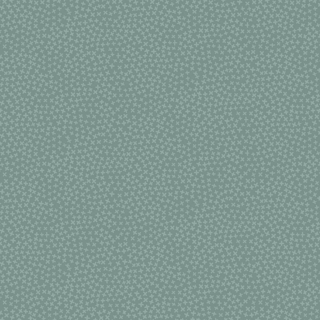 Dear Stella Basic Jax Fir green gray teal coordinate blender tone on tone cotton quilt fabric