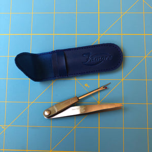 seam ripper with tweezers pivot with a case