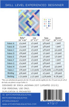 Load image into Gallery viewer, The Eliza Quilt Pattern by Kitchen Table Quilting Erica Jackman Beginner friendly and good for large prints baby lap twin and queen size instructions to make quilt
