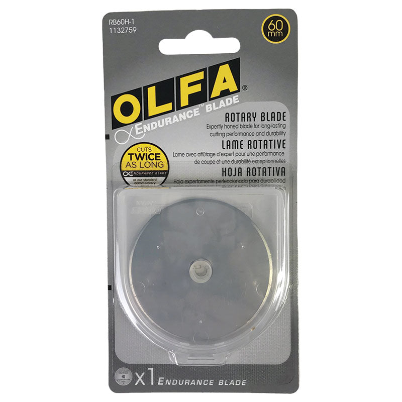 Olfa Endurance Rotary Cutter Blade 60mm 