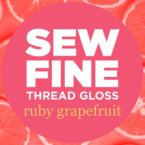 Sew Fine thread gloss conditioner detangler embroidery floss cross stitch ruby grapefruit scent with floral notes 